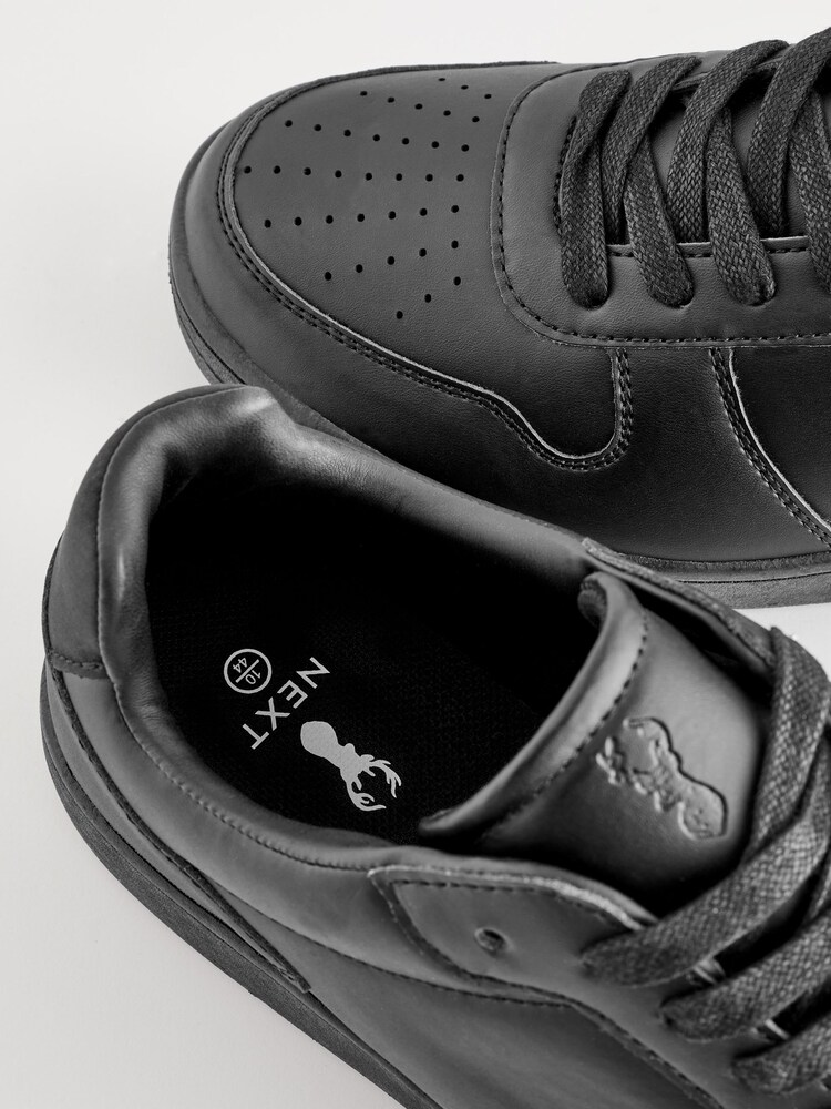 Buy Black Smart Trainers from Next Oman