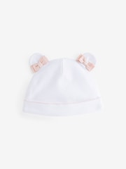 Baker by Ted Baker 2 Piece 100% Cotton Printed Sleepsuit & Hat Set - Image 4 of 6