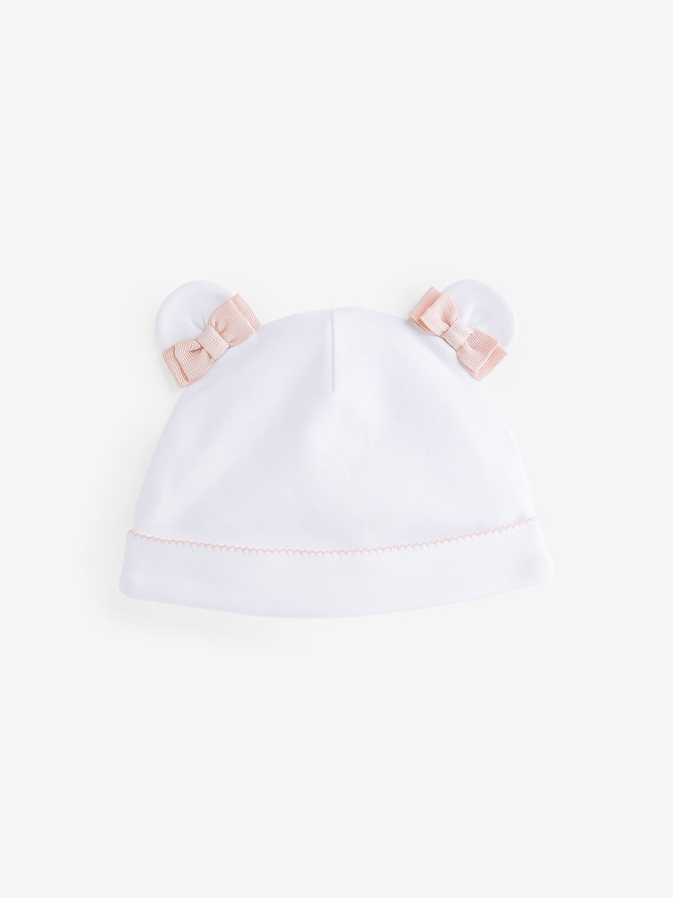 Baker by Ted Baker 2 Piece 100% Cotton Printed Sleepsuit & Hat Set - Image 4 of 6