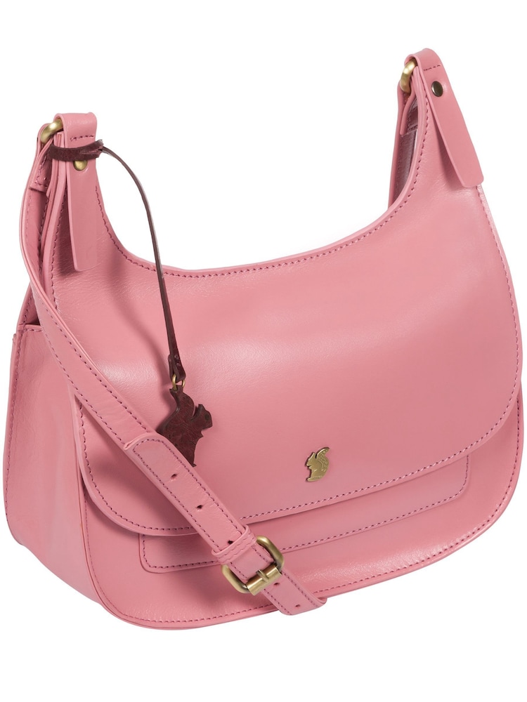 Conkca Ellipse Leather Cross-Body Bag - Image 3 of 6