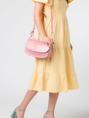 Conkca Ellipse Leather Cross-Body Bag - Image 6 of 6