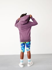 Berry Purple Zip Through Hoodie (3-16yrs) - Image 3 of 6