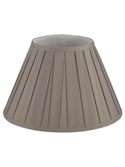 Searchlight Grey Belle Pleated Lamp Shade - Image 4 of 4