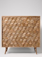 Swoon Natural Terning Chest of Drawers - Image 4 of 8