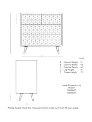 Swoon Natural Terning Chest of Drawers - Image 8 of 8