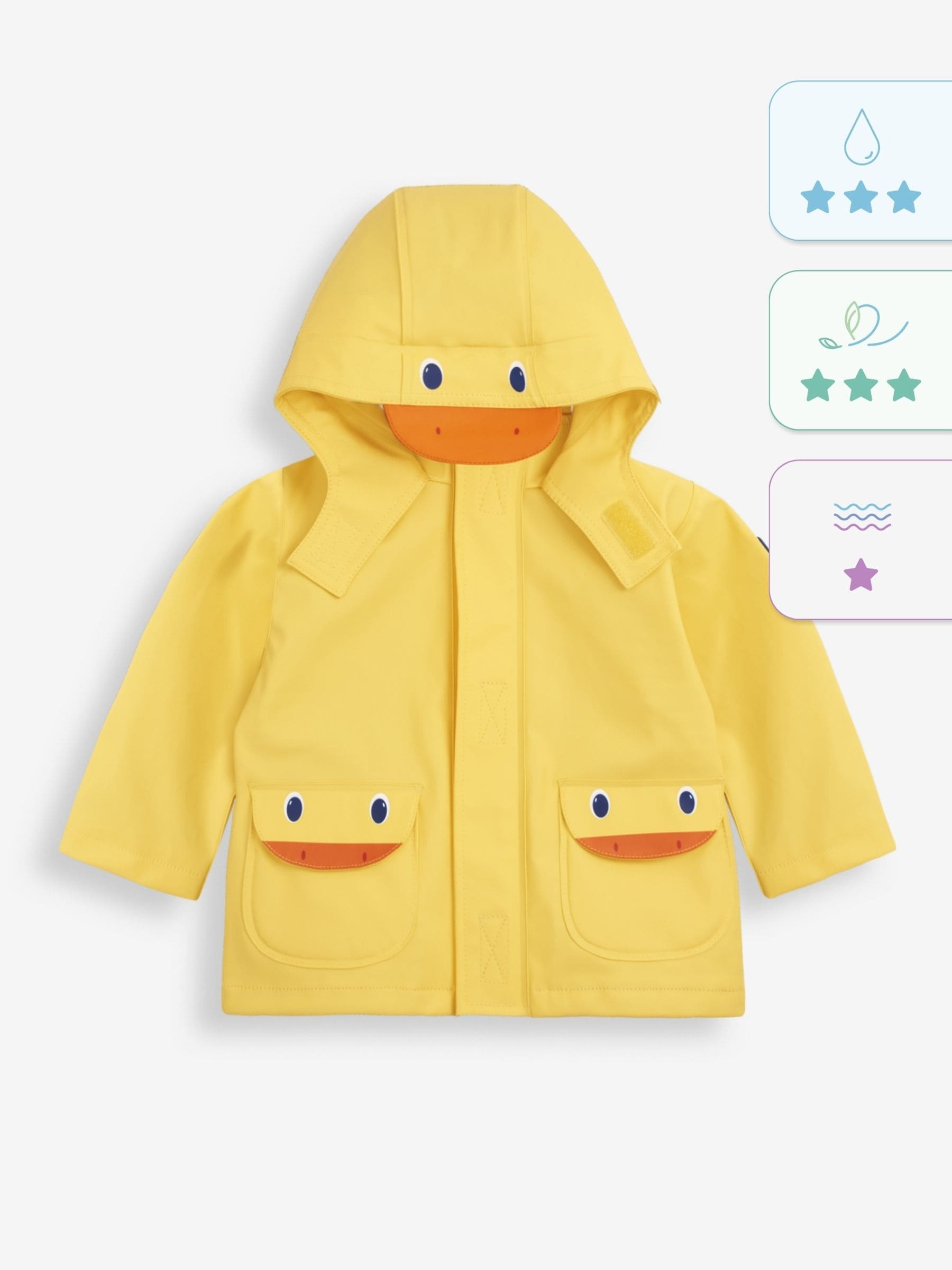Kids duck rain coat new arrivals