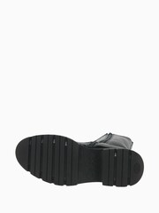 Gabor Leora Leather/Patent Black Biker Boots - Image 6 of 6