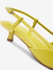 Limettengrün - Forever Comfort® Spitze Schuhe mit Fersenriemen und niedrigem Absatz - Bild 5 von 6