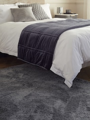 Grey Super Softy Rug - Image 2 of 11