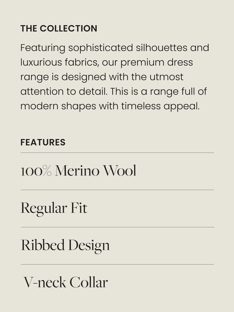 Neutral Brown Premium 100% Merino Wool Dress - Image 4 of 7