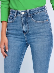 Dark Blue High Rise Super Soft Skinny Jeans - Image 4 of 5