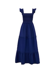 Pour Moi Blue Lucy Dress - Image 6 of 7