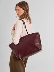 Katie Loxton Red Harlyn Work Tote Bag - Image 2 of 6