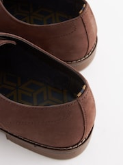 Brown Leather Derby Shoes - Image 5 of 7