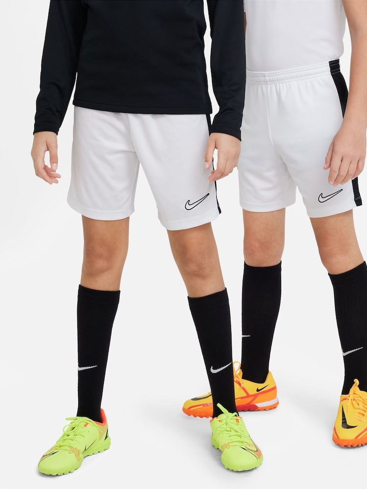 Blanc/Noir - Shorts de formation Nike Dri-FIT Academy - Image 4 of 10