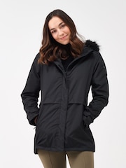 Regatta Black Myla II Waterproof Insulated Thermal Jacket - Image 1 of 8