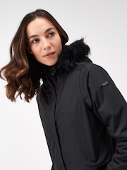 Regatta Black Myla II Waterproof Insulated Thermal Jacket - Image 4 of 8