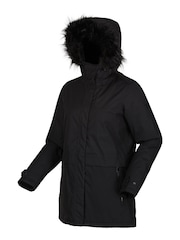 Regatta Black Myla II Waterproof Insulated Thermal Jacket - Image 7 of 8
