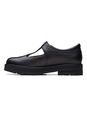 Clarks Black Multi Fit Prague Brill Shoes - Image 2 of 7