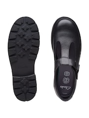 Clarks Black Multi Fit Prague Brill Shoes - Image 7 of 7