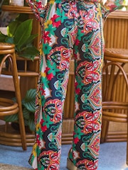 Myleene Klass Coord Scarf Print Trousers - Image 2 of 5