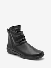Hotter Black Standard Fit Whisper Zip Boots - Image 2 of 4