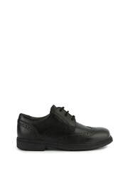 Geox Junior Boys Federico Black Shoes - Image 1 of 6