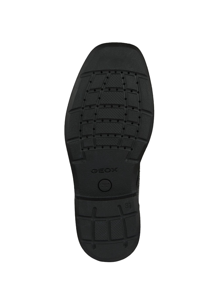Geox Junior Boys Federico Black Shoes - Image 6 of 6