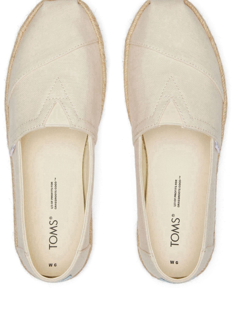Toms Alpargata Drizzle Twill Shoes - Image 5 of 6