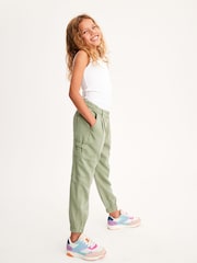 Khakigrün - TENCEL™-Cargohose (3–16 J.) - Bild 3 von 7