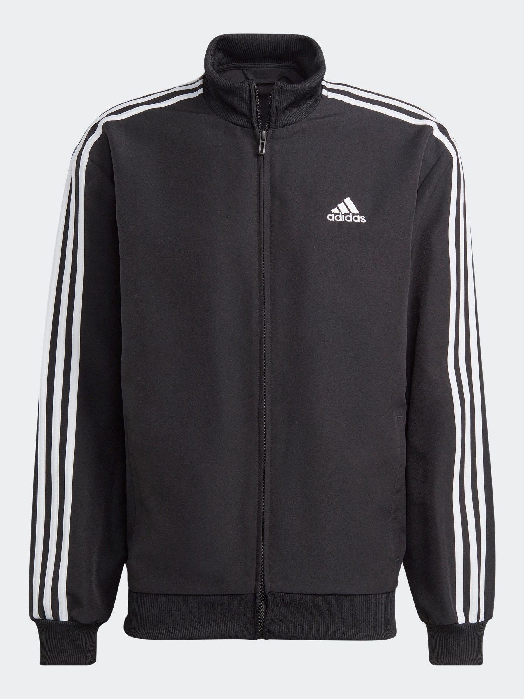 Adidas trainingsanzug schwarz grau on sale