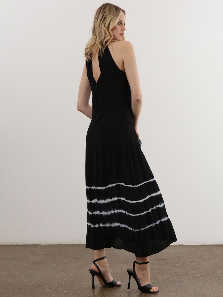 Religion Black Halterneck Midi Maxi Dress - Image 2 of 6