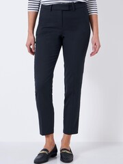 Crew Clothing Company Blue Trousers - Image 1 of 5