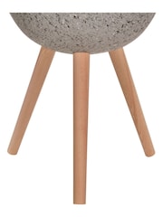 Fifty Five South Dark Grey Darnell Large Speckled Planter - Image 4 of 4