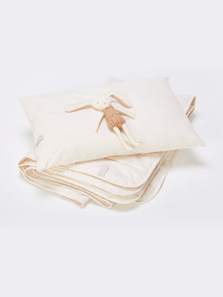 The Little Green Sheep 4 Tog Cot Bed Wool Duvet - Image 2 of 3