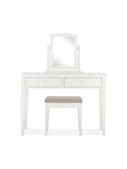 Bentley Designs White Ashby Stool - Image 2 of 3
