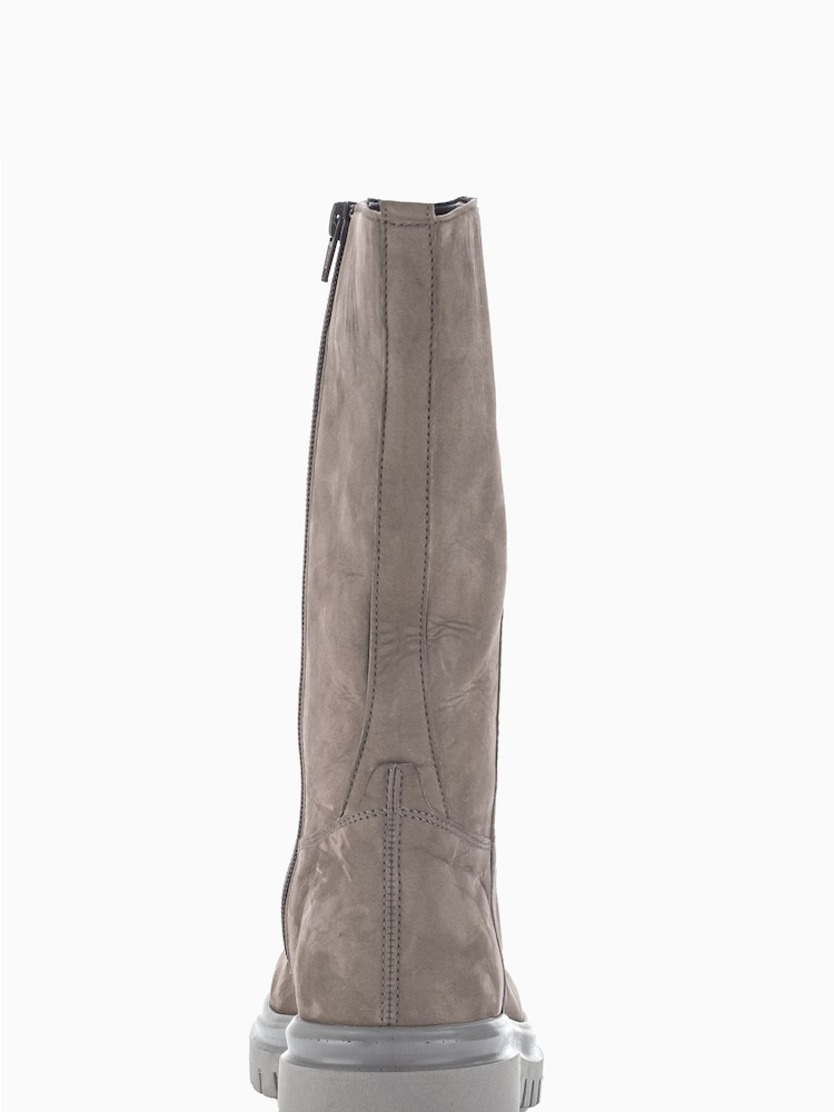 Gabor Cheel Nubuck Mid Leg Boots - Image 5 of 5