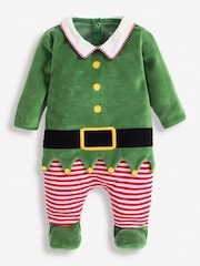 JoJo Maman Bébé Red 2-Piece Baby Elf Outfit Set - Image 3 of 4