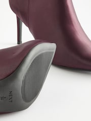 Purple Forever Comfort® Point Toe Heeled Ankle Boots - Image 8 of 8