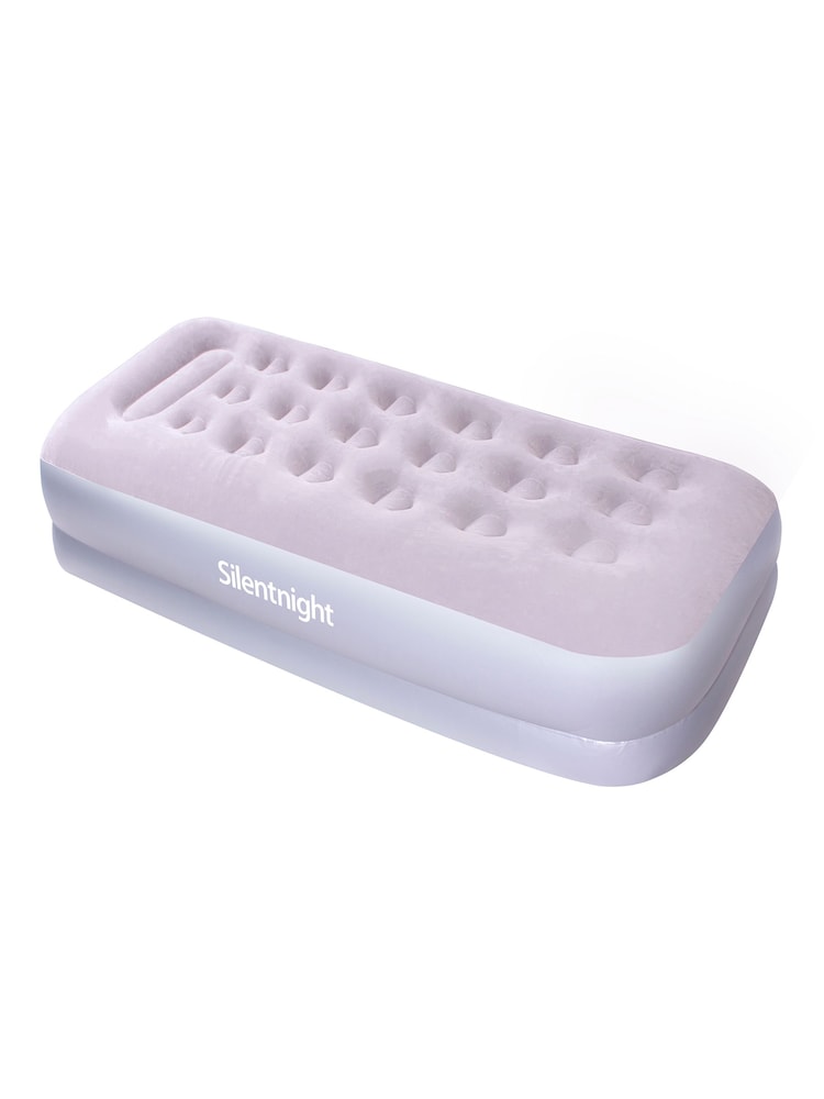 Silentnight Grey Camping Collection Flock Electric Pump Airbed - Image 2 of 10