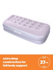 Silentnight Grey Camping Collection Flock Electric Pump Airbed - Image 3 of 10