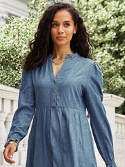 Aspiga Blue Liv Denim Dress - Image 3 of 5