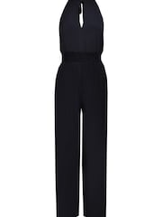 Ro&Zo Black Jersey Keyhole Front Jumpsuit - Image 3 of 4