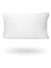 Laura Ashley White 100% Cotton Premium Duck Feather and Down Pillow - Image 2 of 2