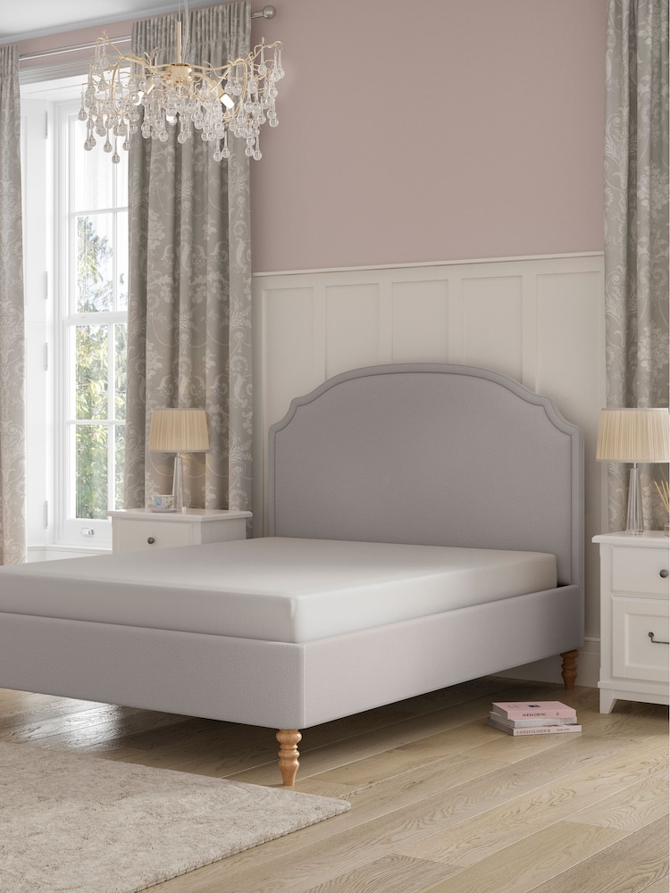 Laura Ashley Vivienne Soft Silver Bytham Bed - Image 2 of 6