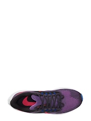 Nike Black/Purple Air Zoom Pegasus 39 Running Trainers - Image 4 of 10