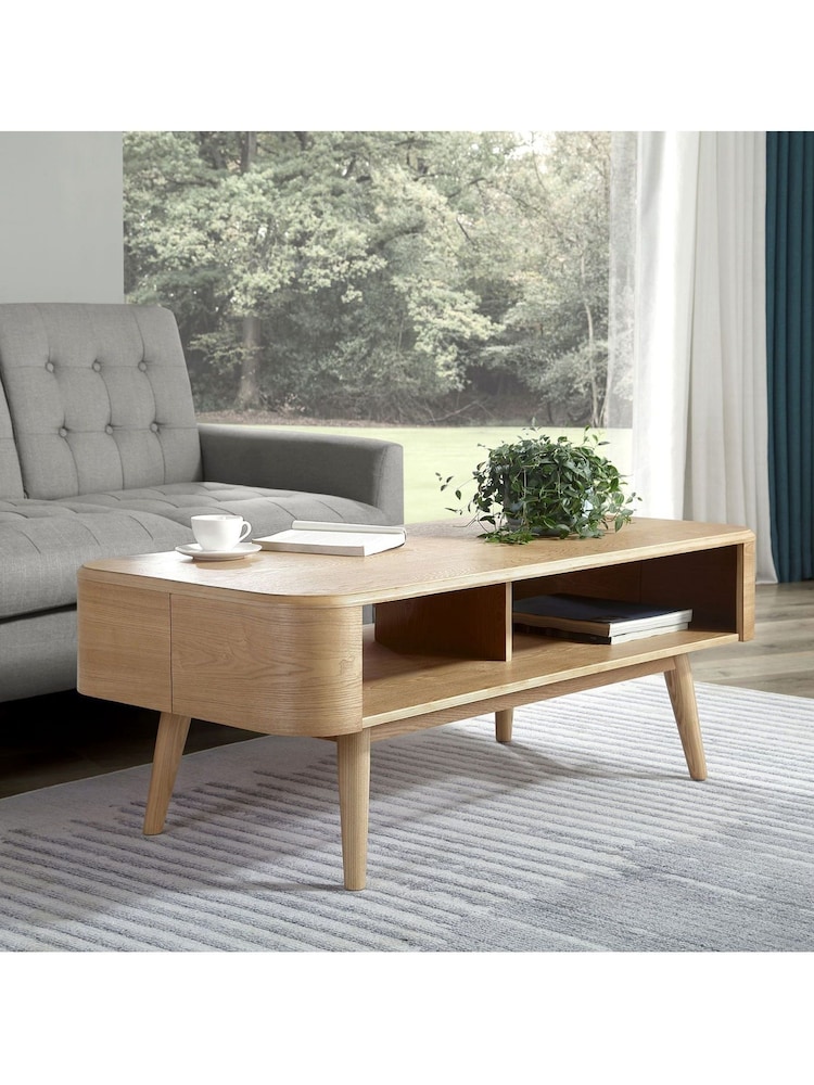 Jual Oak Oslo Coffee Table - Image 1 of 5