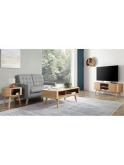 Jual Oak Oslo Coffee Table - Image 3 of 5