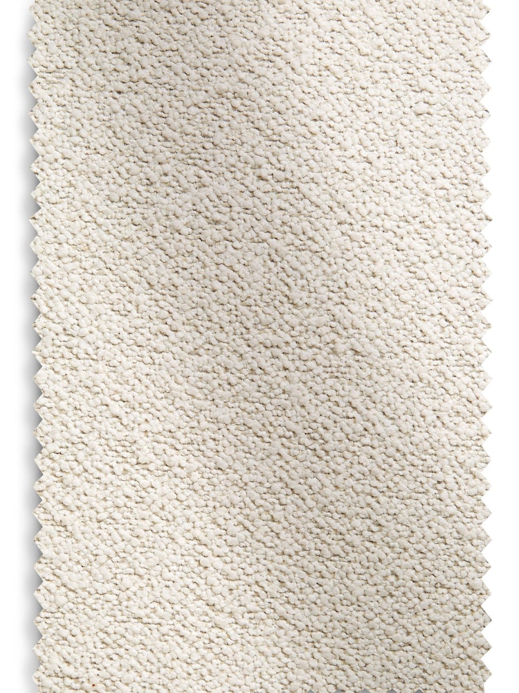 Black Wood, Casual Boucle Oyster Natural Abel Wooden Rattan Accent Chair - Image 8 of 8