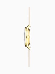 Accurist Ladies Cream Dress Leather Strap 28mm Watch - Image 2 of 6